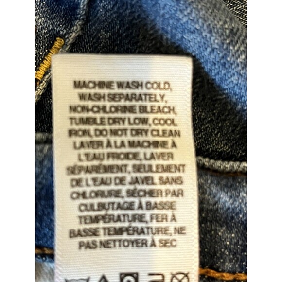 Lucky Brand Jeans Women's Sz 8/29 Mid Rise Sweet Crop Blue Light Wash Denim - Picture 8 of 9